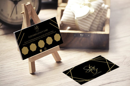 Branded Client Loyalty Cards (Pack of 50)