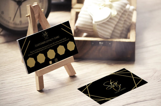 Branded Client Loyalty Cards (Pack of 50)