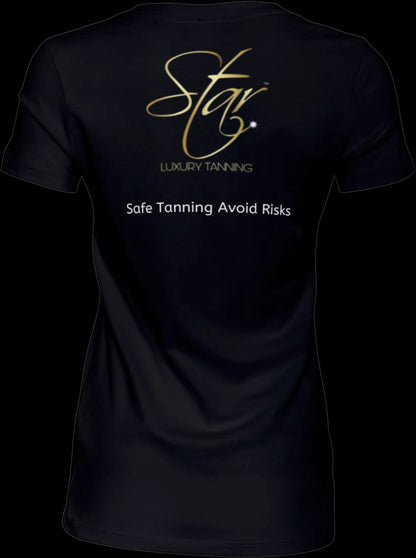 Branded Ladies Fitted T-Shirt