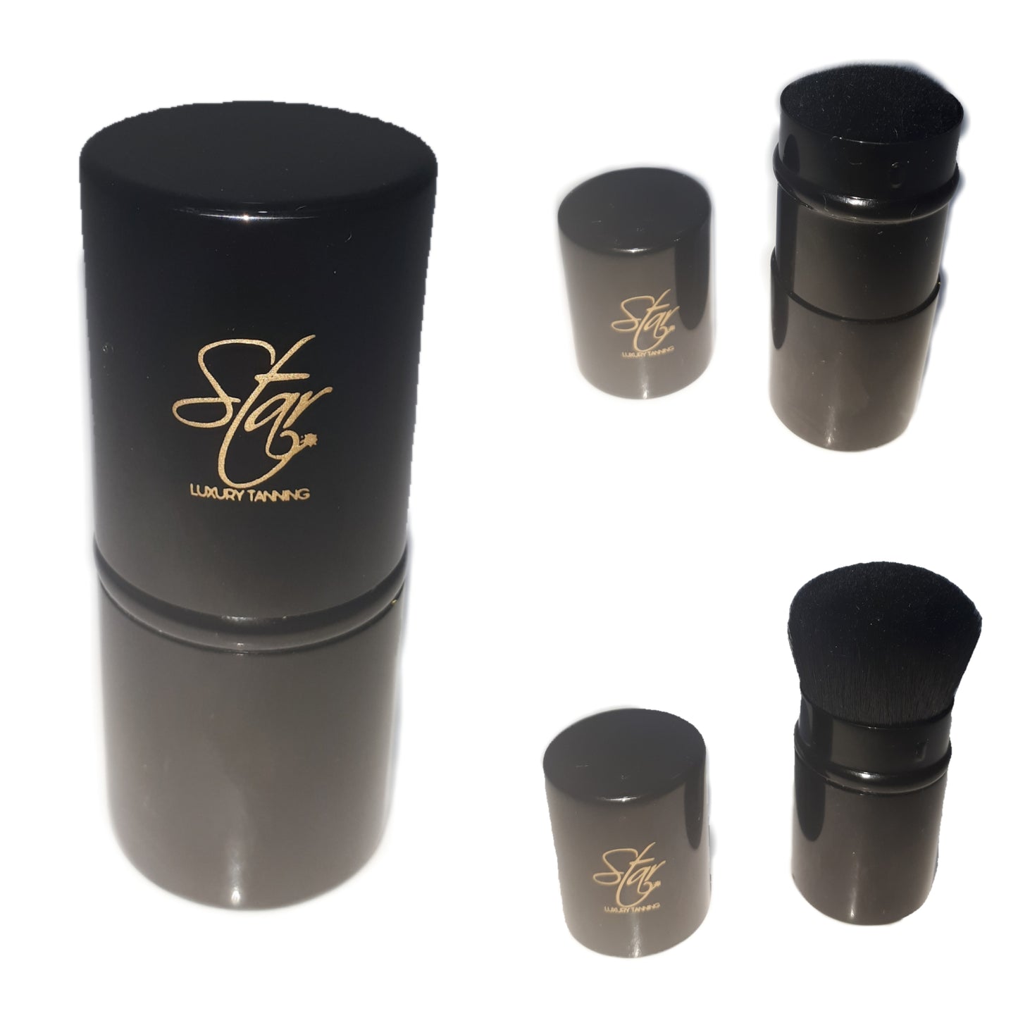 4 Pack Luxury Kabuki Face & Hand Brush (TRADE ONLY)